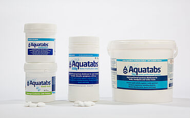 Aquatabs disinfection products for Emergency Relief situations where infection prevention and control are critical